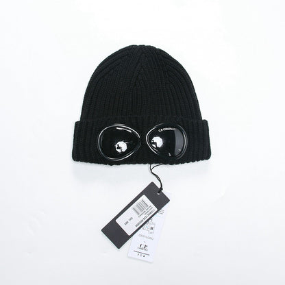 Beanie Hat with Integrated Goggles