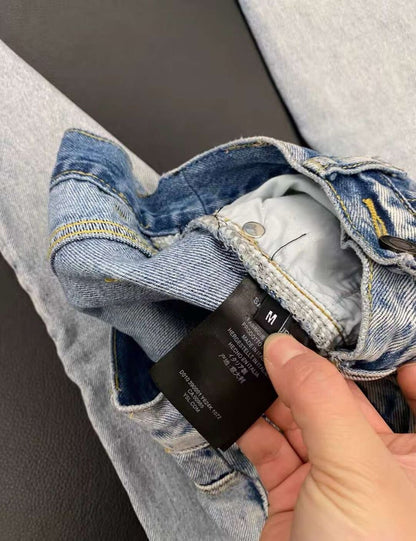 Monogram High-Waist Jeans