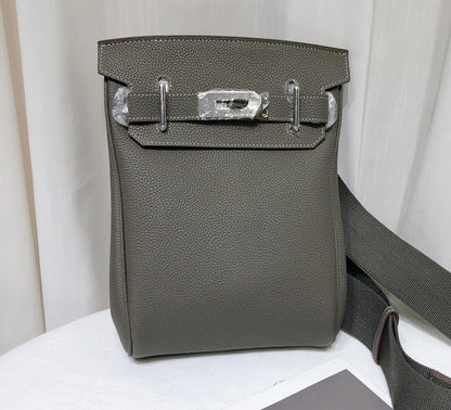 Togo Leather Chest Bag