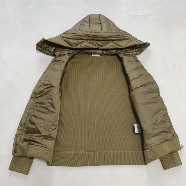 Hybrid Knit Down Hoodie